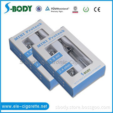 Newly glass atomizer tank mini protank clearomizer from S-body